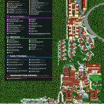 Sandos Playacar Beach Resort Map